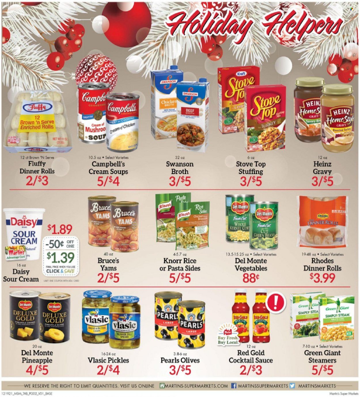 Martin’s (IN, MI) Weekly Ad Flyer December 18 to December 25
