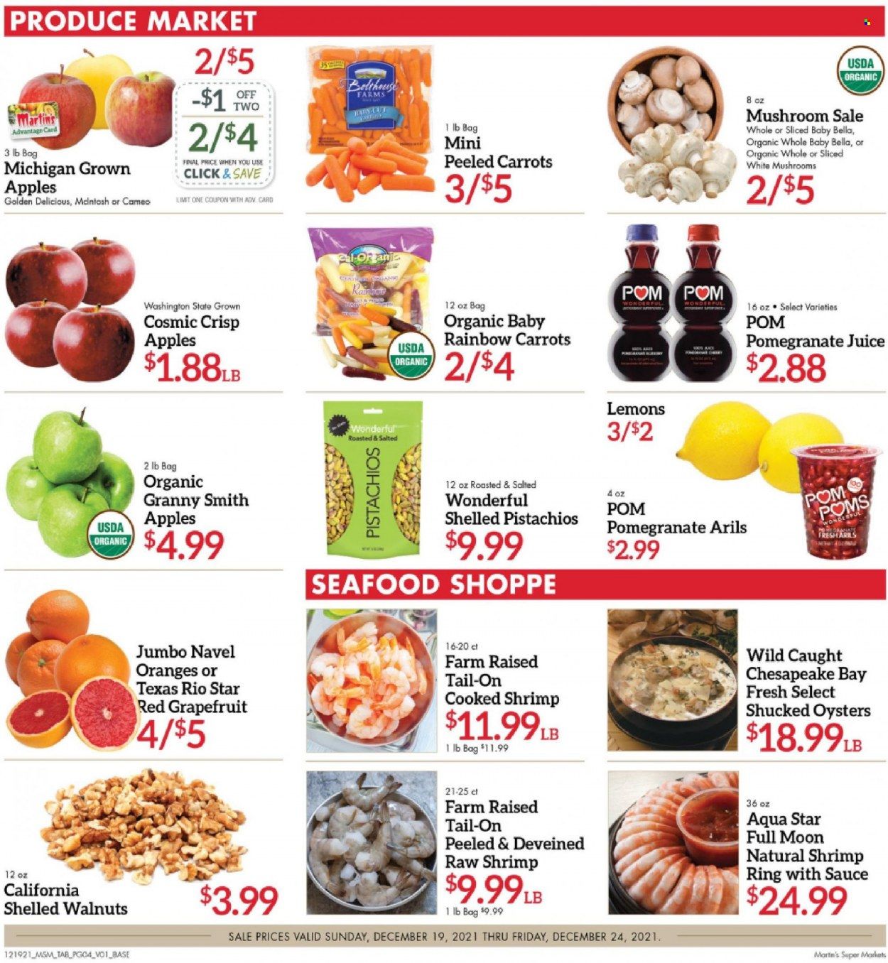 Martin’s (IN, MI) Weekly Ad Flyer December 18 to December 25