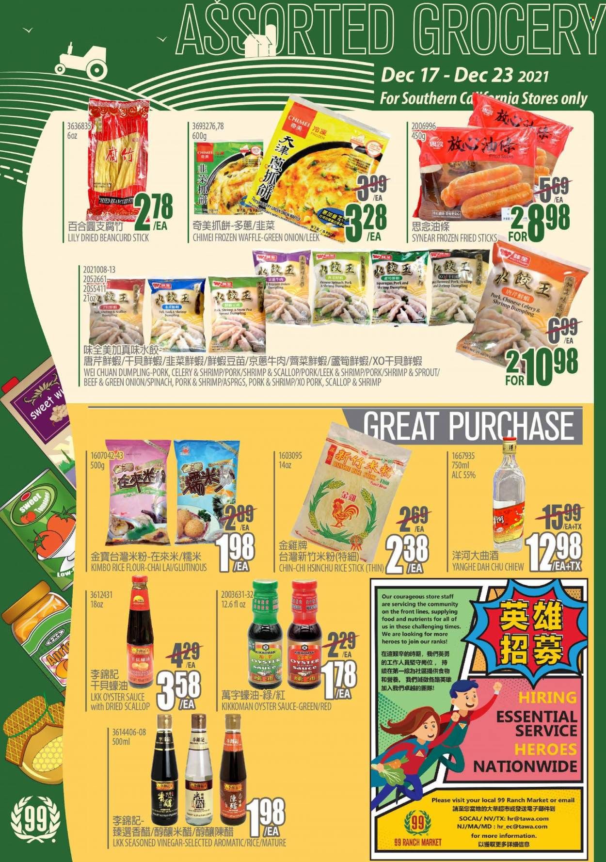 99 Ranch Market (CA) Weekly Ad Flyer December 18 to December 25
