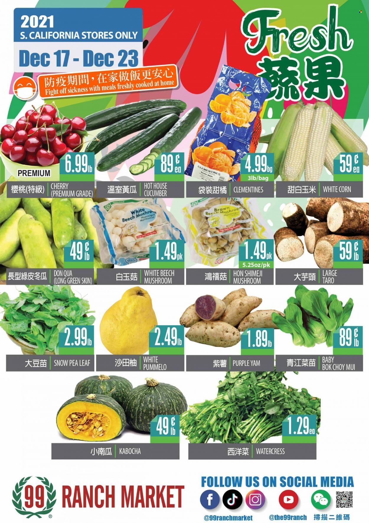 99 Ranch Market (CA) Weekly Ad Flyer December 18 to December 25
