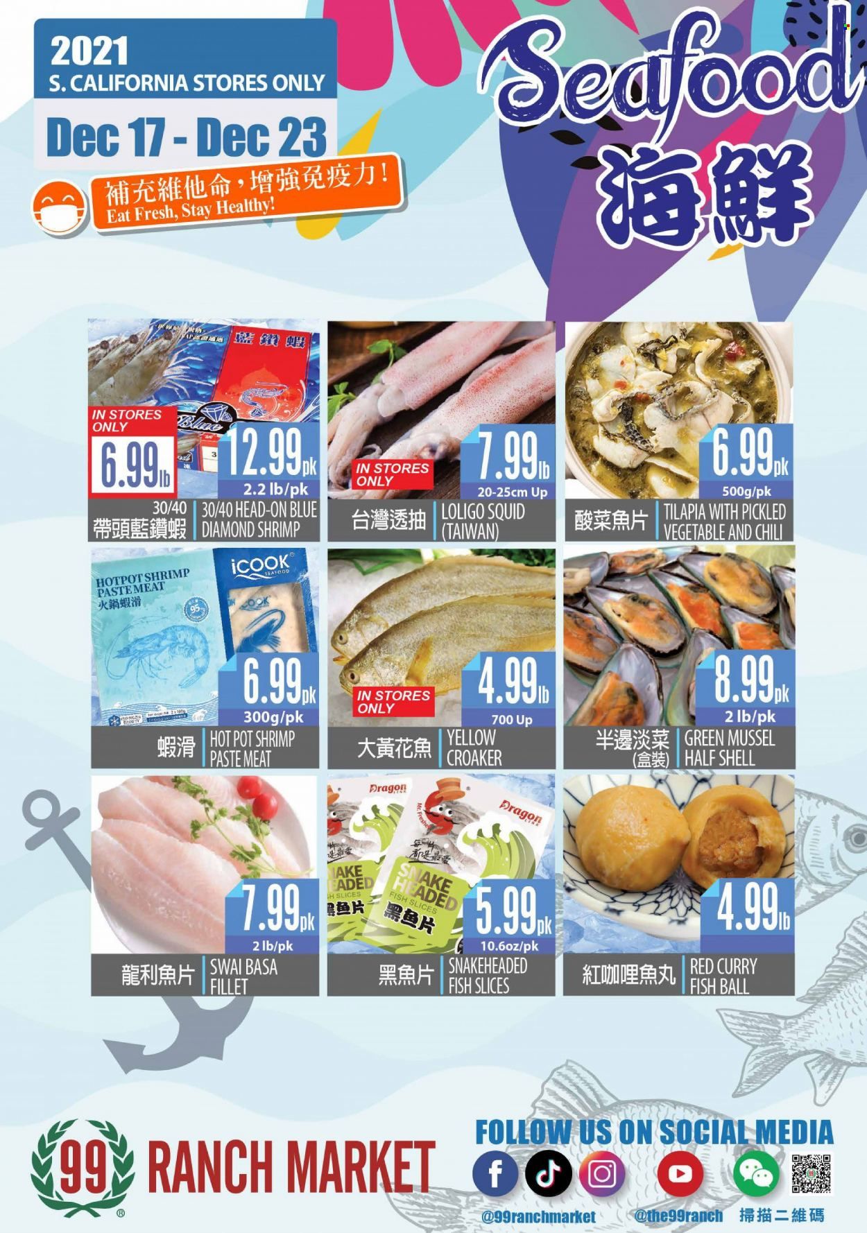99 Ranch Market (CA) Weekly Ad Flyer December 18 to December 25