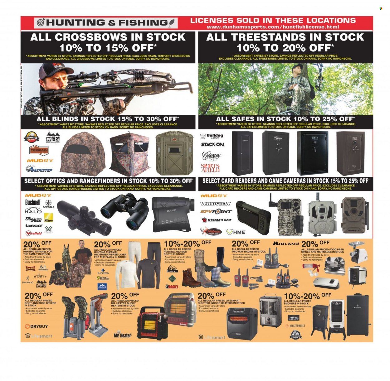 Dunham's Sports (MI, PA, WI) Weekly Ad Flyer December 18 to December 25