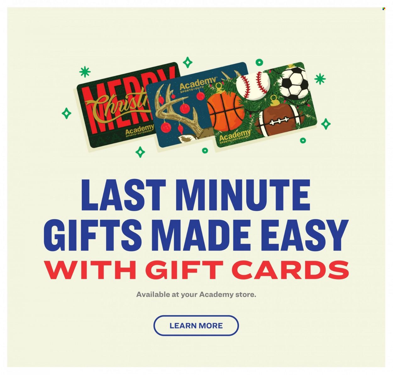 Academy Sports (AL, AR, GA, LA, MO, NC, SC, TN, TX) Weekly Ad Flyer December 19 to December 26