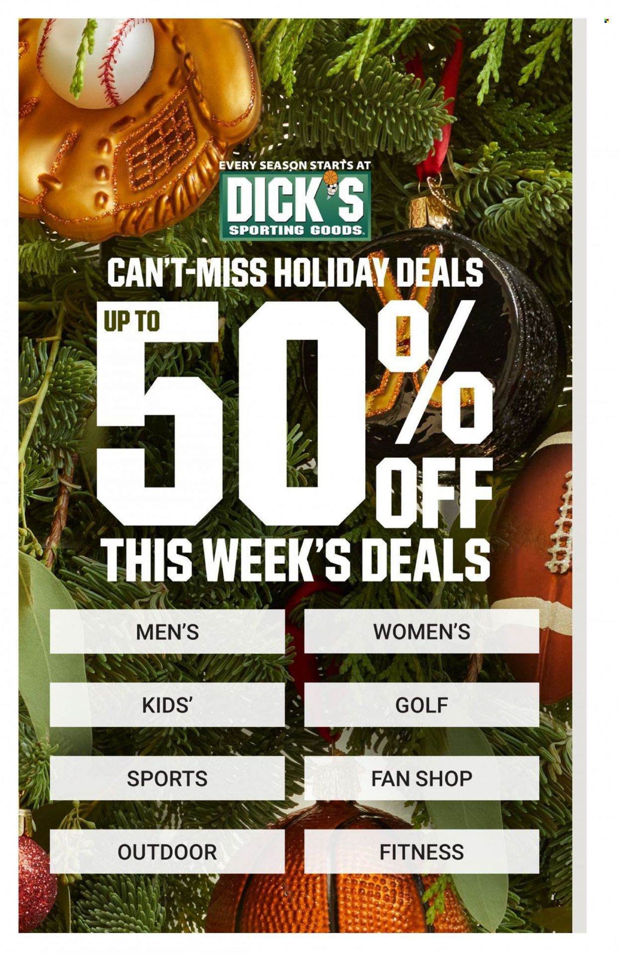 DICK'S Weekly Ad Flyer December 19 to December 26
