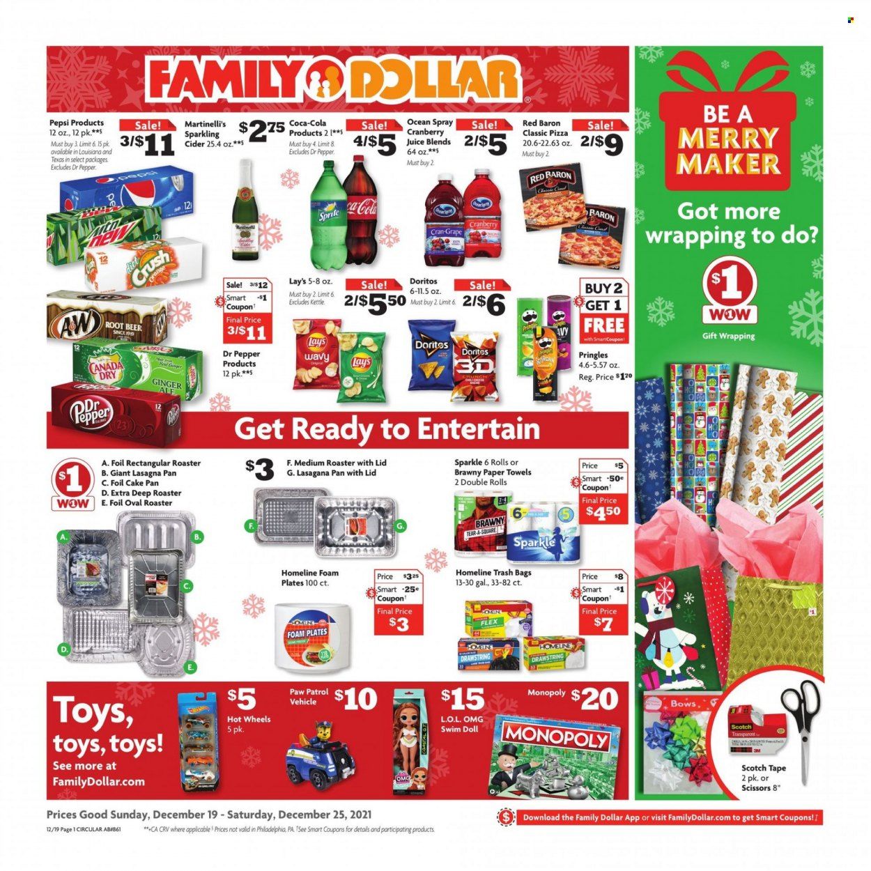 Family Dollar Weekly Ad Flyer December 19 to December 26