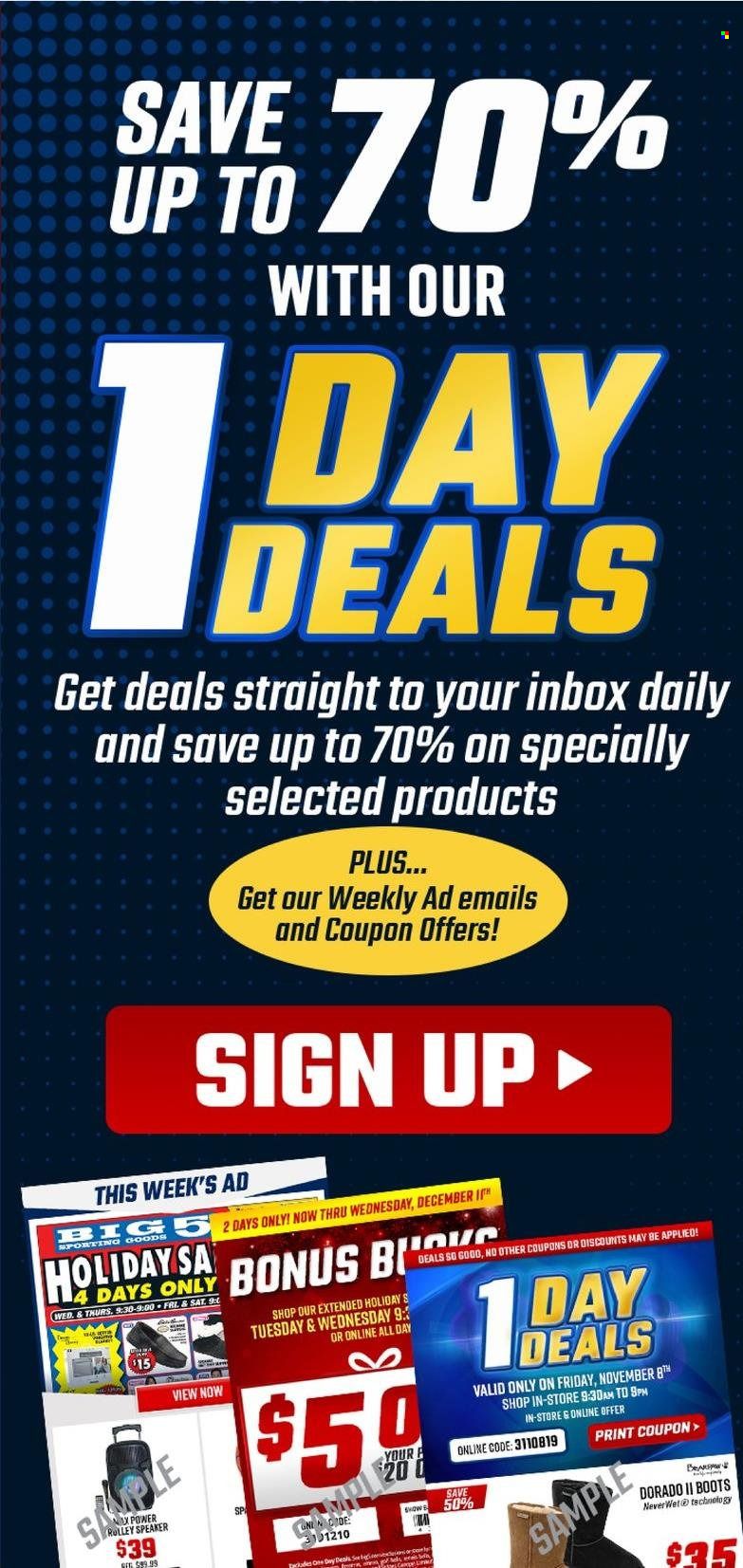 Big 5 Weekly Ad Flyer December 19 to December 26