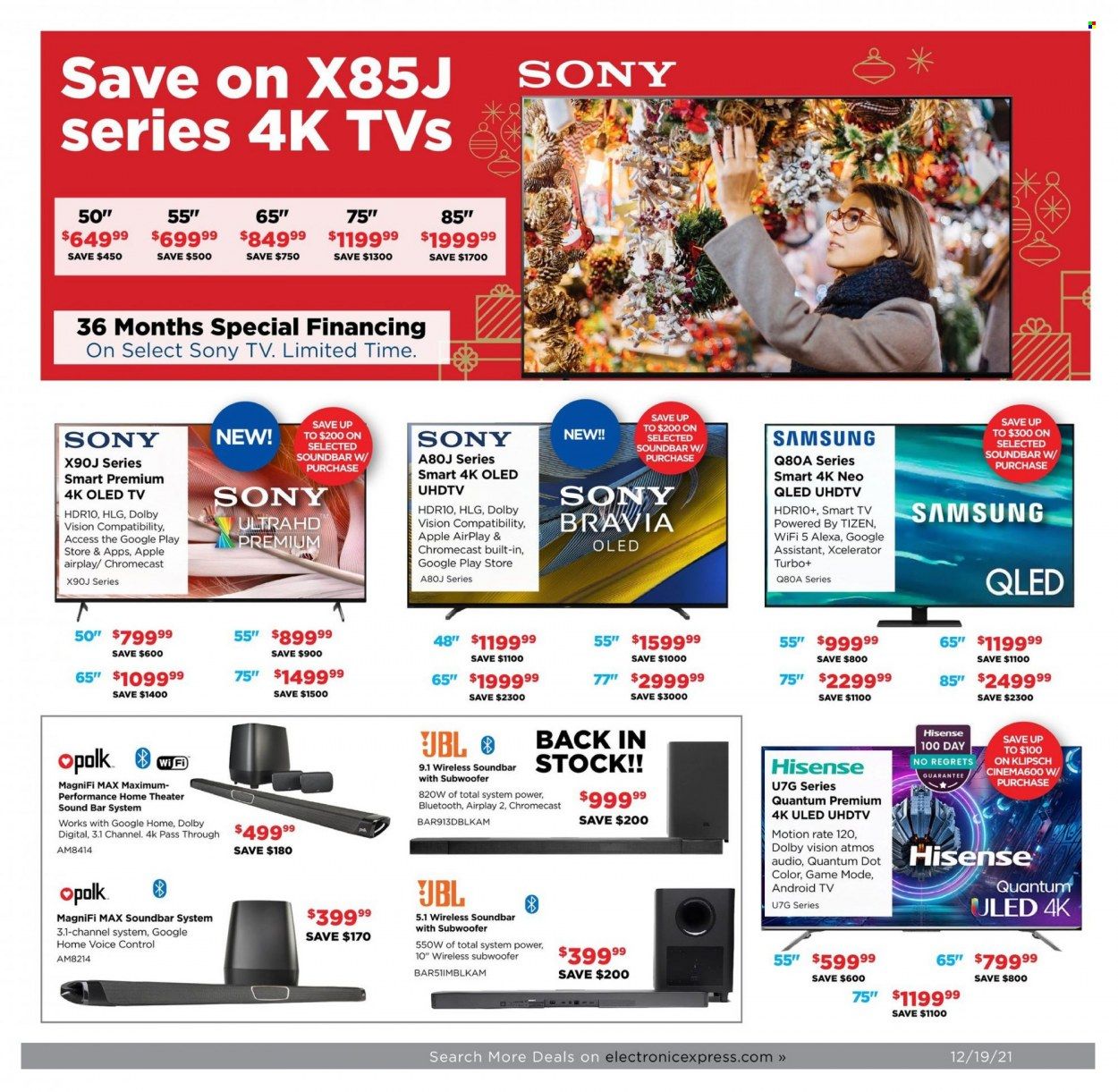 Electronic Express (AL, TN) Weekly Ad Flyer December 19 to December 26