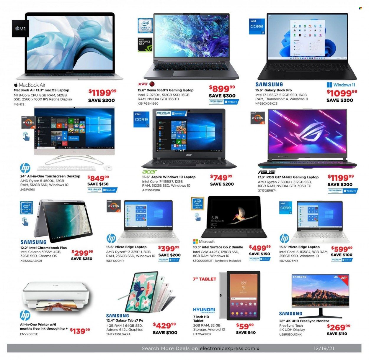 Electronic Express (AL, TN) Weekly Ad Flyer December 19 to December 26