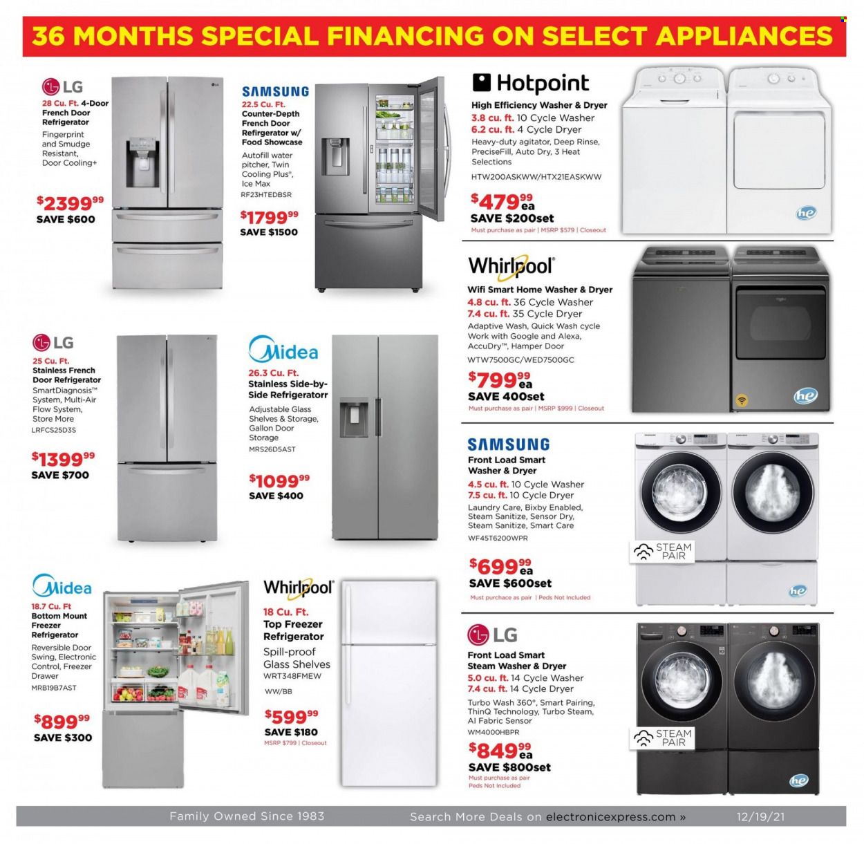 Electronic Express (AL, TN) Weekly Ad Flyer December 19 to December 26