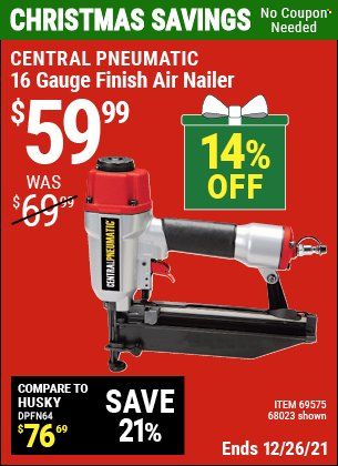 Harbor Freight Weekly Ad Flyer December 20 to December 27