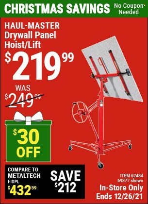 Harbor Freight Weekly Ad Flyer December 20 to December 27