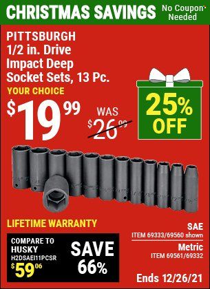 Harbor Freight Weekly Ad Flyer December 20 to December 27