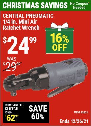 Harbor Freight Weekly Ad Flyer December 20 to December 27