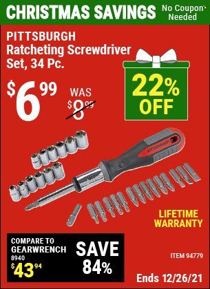 Harbor Freight Weekly Ad Flyer December 20 to December 27