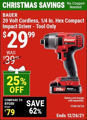 Harbor Freight Weekly Ad Flyer December 20 to December 27