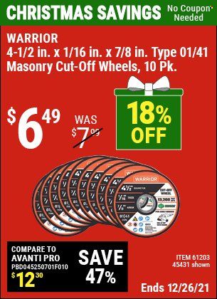 Harbor Freight Weekly Ad Flyer December 20 to December 27