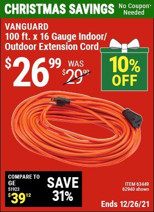 Harbor Freight Weekly Ad Flyer December 20 to December 27