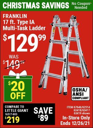 Harbor Freight Weekly Ad Flyer December 20 to December 27