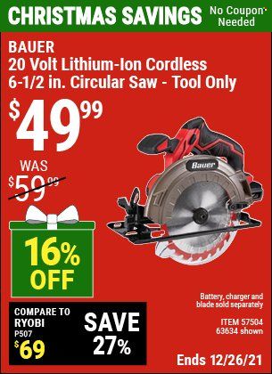 Harbor Freight Weekly Ad Flyer December 20 to December 27