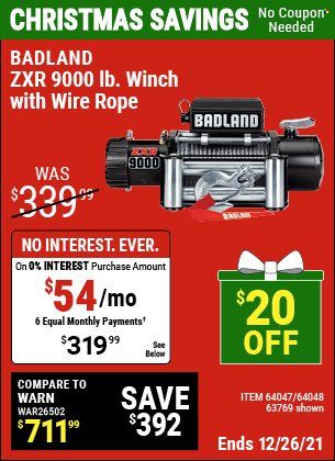 Harbor Freight Weekly Ad Flyer December 20 to December 27