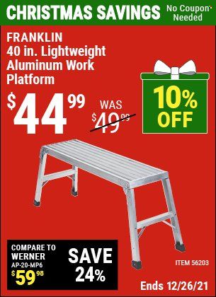 Harbor Freight Weekly Ad Flyer December 20 to December 27