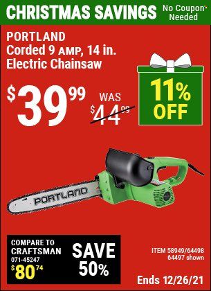 Harbor Freight Weekly Ad Flyer December 20 to December 27