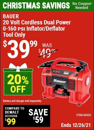 Harbor Freight Weekly Ad Flyer December 20 to December 27