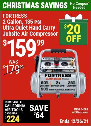 Harbor Freight Weekly Ad Flyer December 20 to December 27