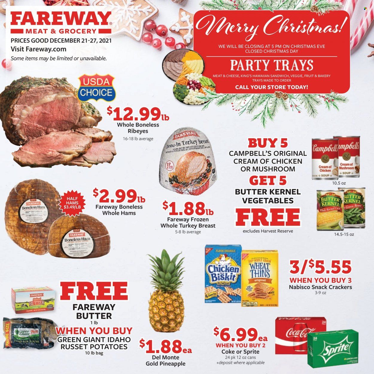 Fareway (IA) Weekly Ad Flyer December 21 to December 28