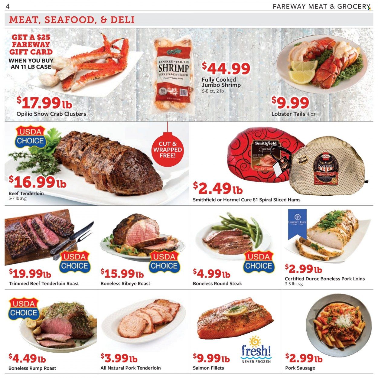 Fareway (IA) Weekly Ad Flyer December 21 to December 28