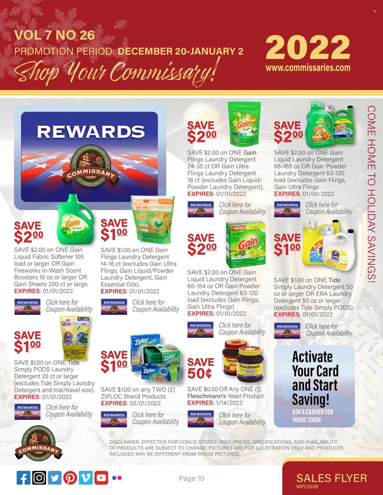 Commissary Weekly Ad Flyer December 21 to December 28