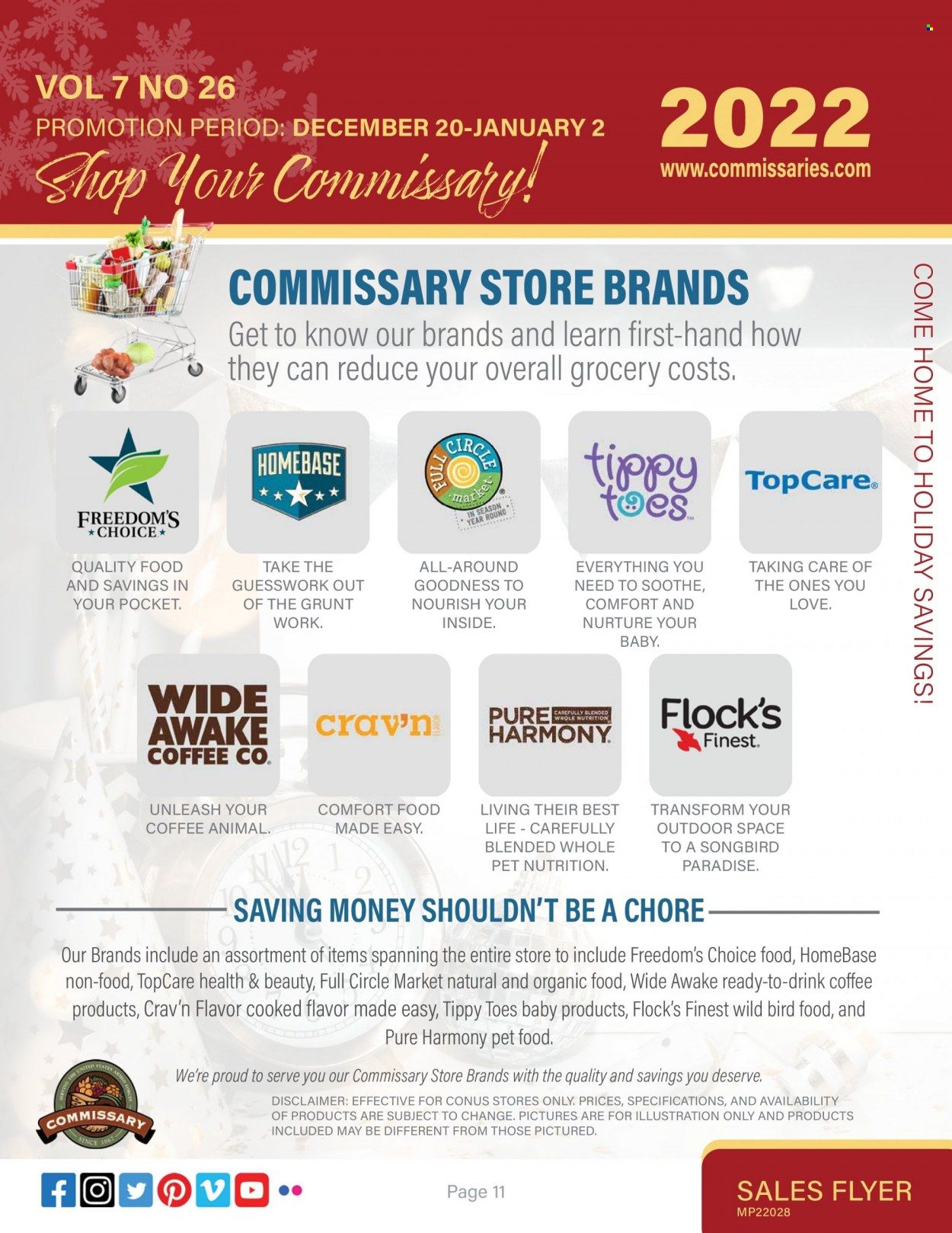 Commissary Weekly Ad Flyer December 21 to December 28