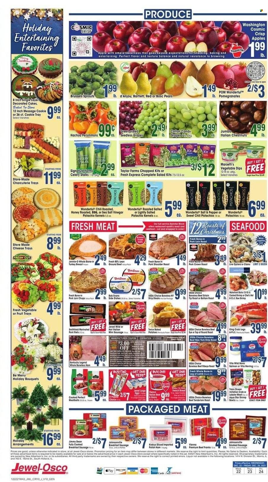 Jewel Osco (IA) Weekly Ad Flyer December 21 to December 28
