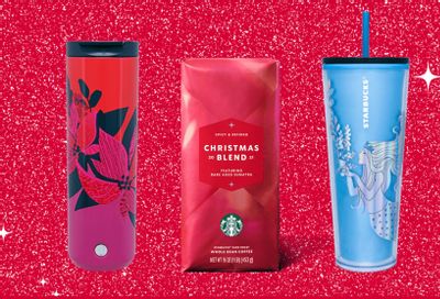 Enjoy 30% Off Select Holiday Gifts and Holiday Packaged Coffee In-shop Only at Starbucks