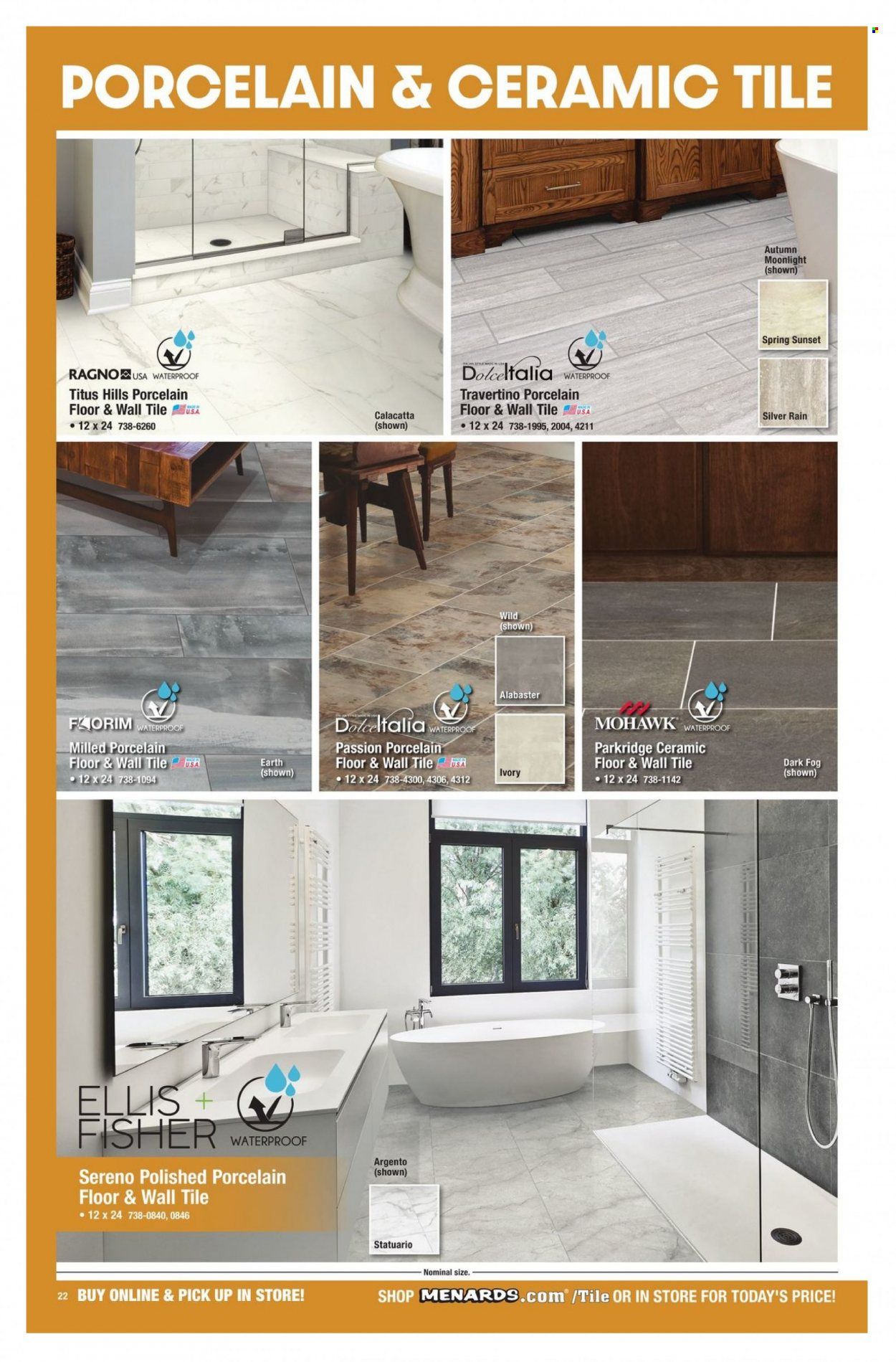 Menards Floor Coverings Catalog Weekly Ad Flyer Specials December 15 to December 1, 2022