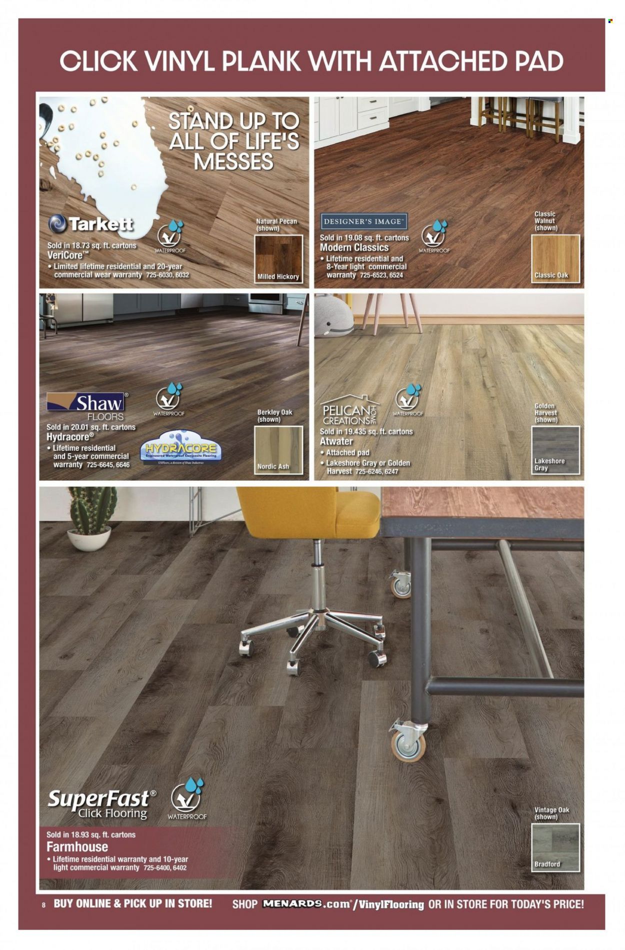 Menards Floor Coverings Catalog Weekly Ad Flyer Specials December 15 to December 1, 2022