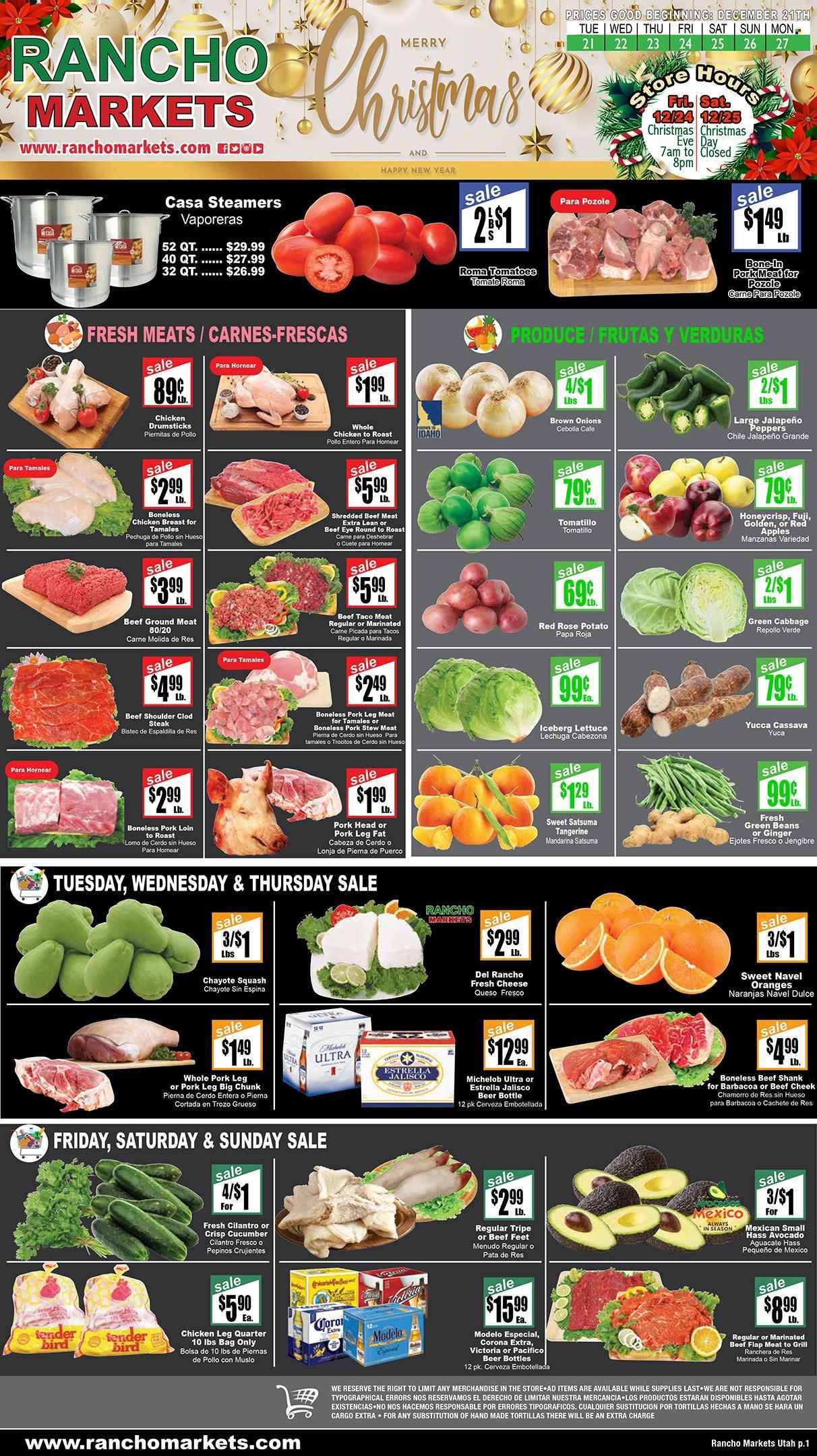 Rancho Markets (UT) Weekly Ad Flyer December 22 to December 29
