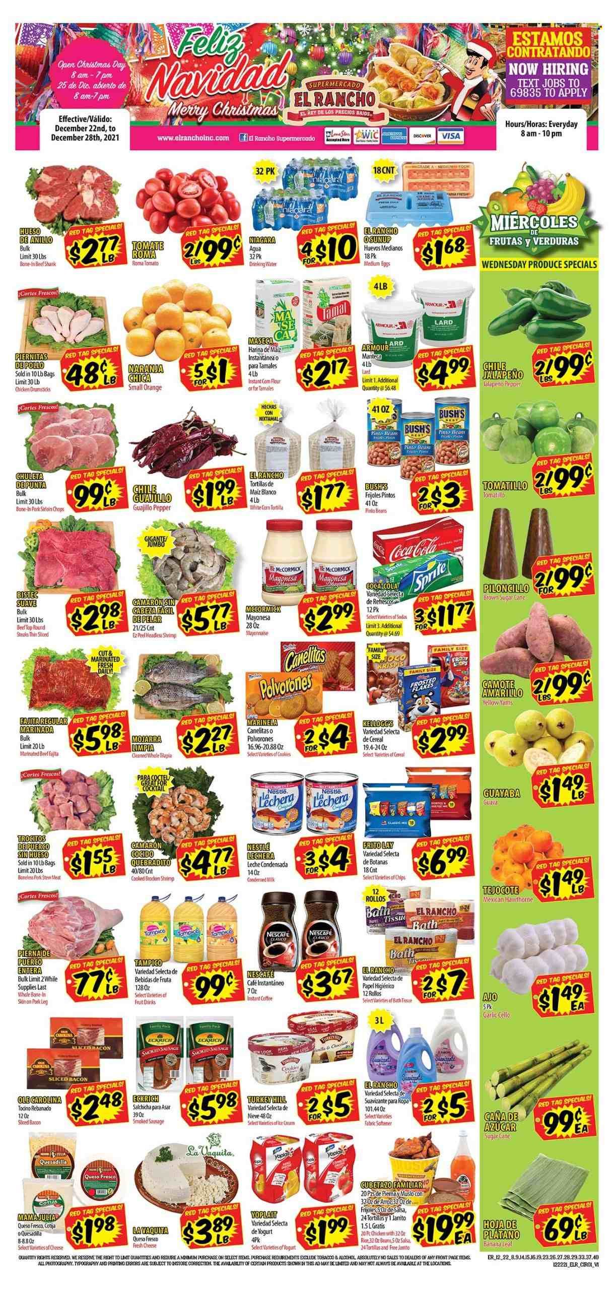 El Rancho (TX) Weekly Ad Flyer December 22 to December 29