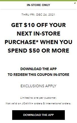 JOANN Weekly Ad Flyer December 22 to December 29