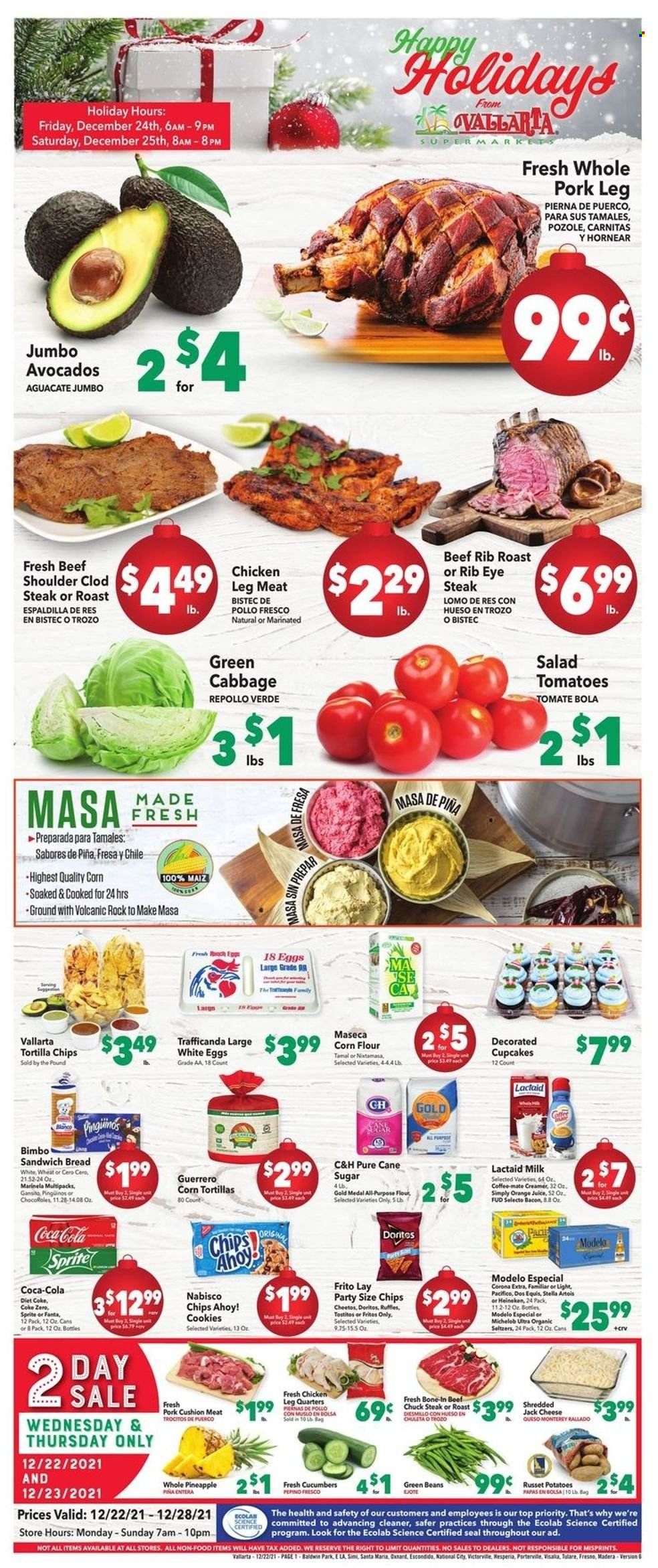 Vallarta (CA) Weekly Ad Flyer December 22 to December 29