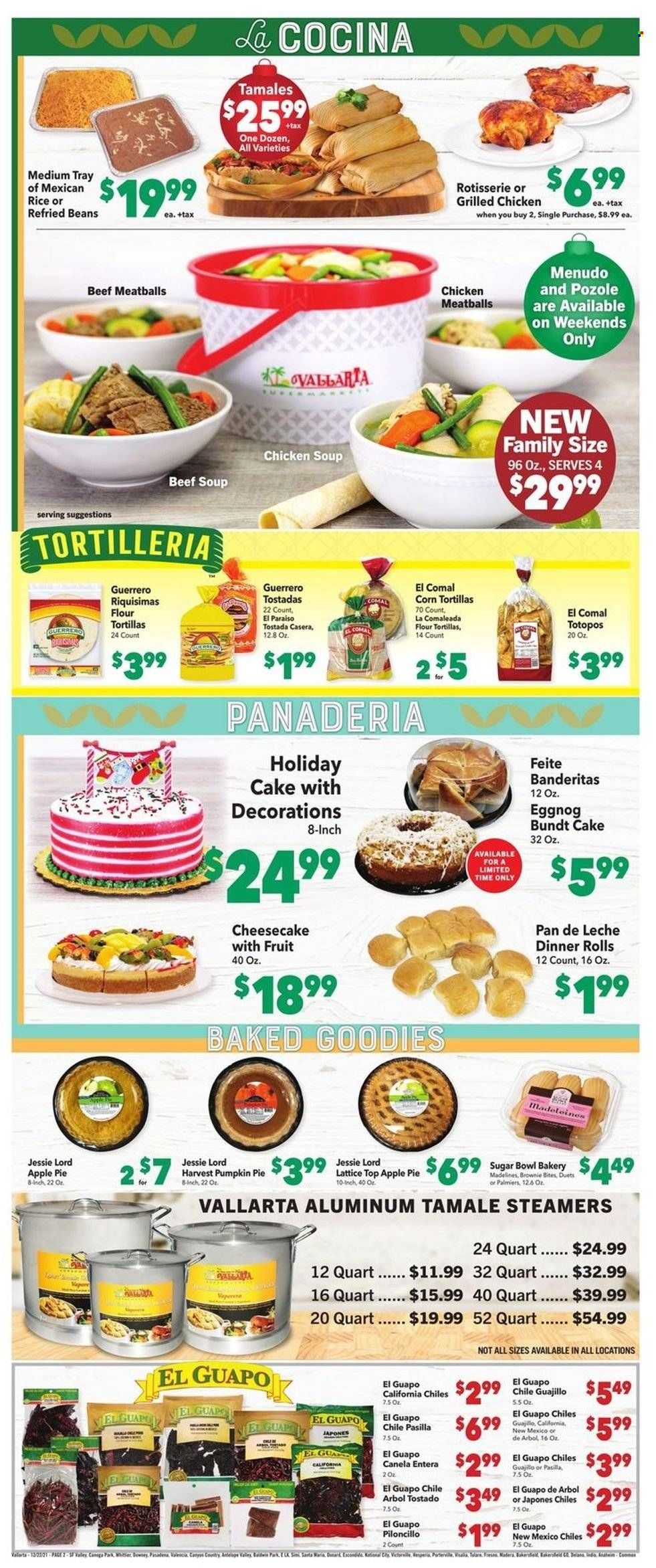 Vallarta (CA) Weekly Ad Flyer December 22 to December 29