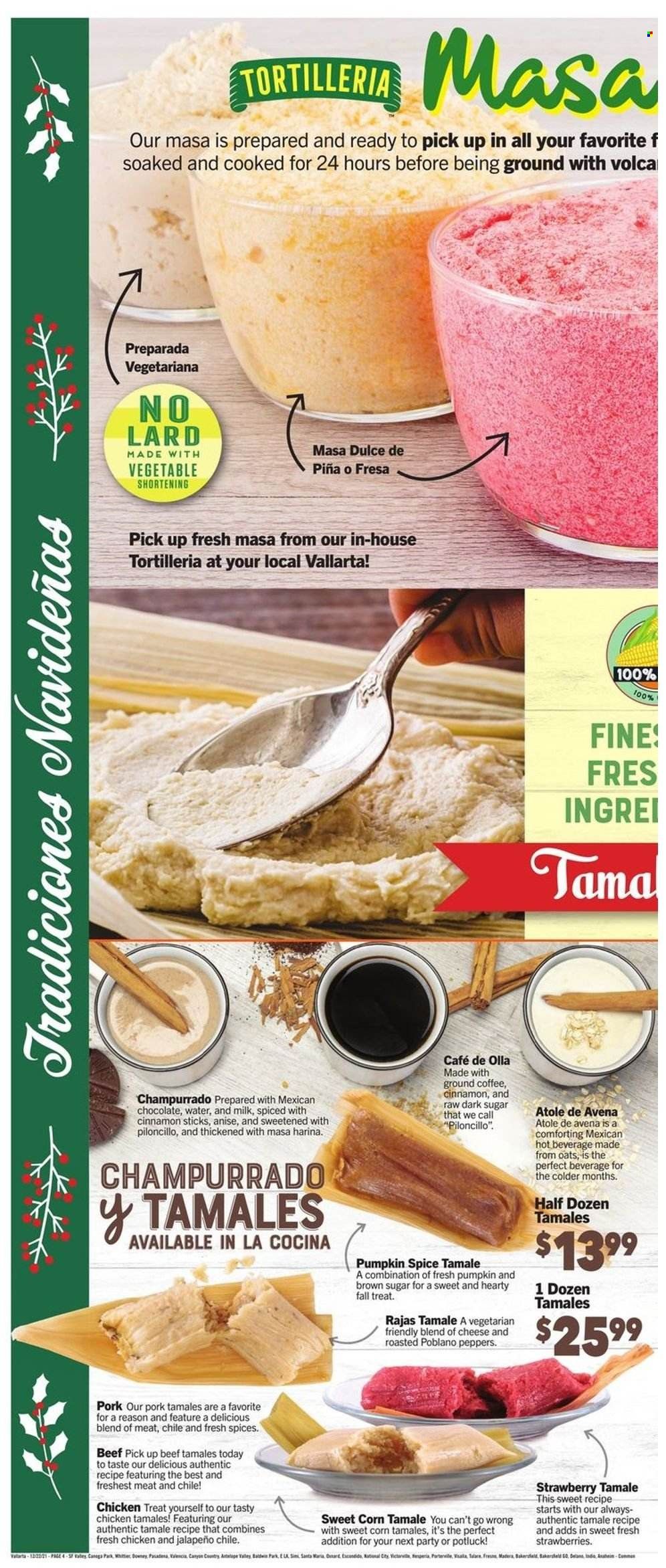 Vallarta (CA) Weekly Ad Flyer December 22 to December 29