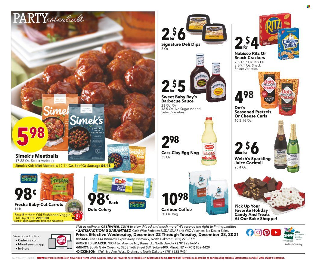 Cash Wise (MN, ND) Weekly Ad Flyer December 22 to December 29