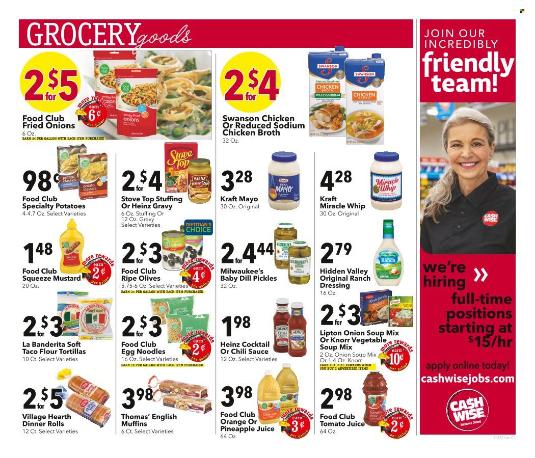Cash Wise (MN, ND) Weekly Ad Flyer December 22 to December 29
