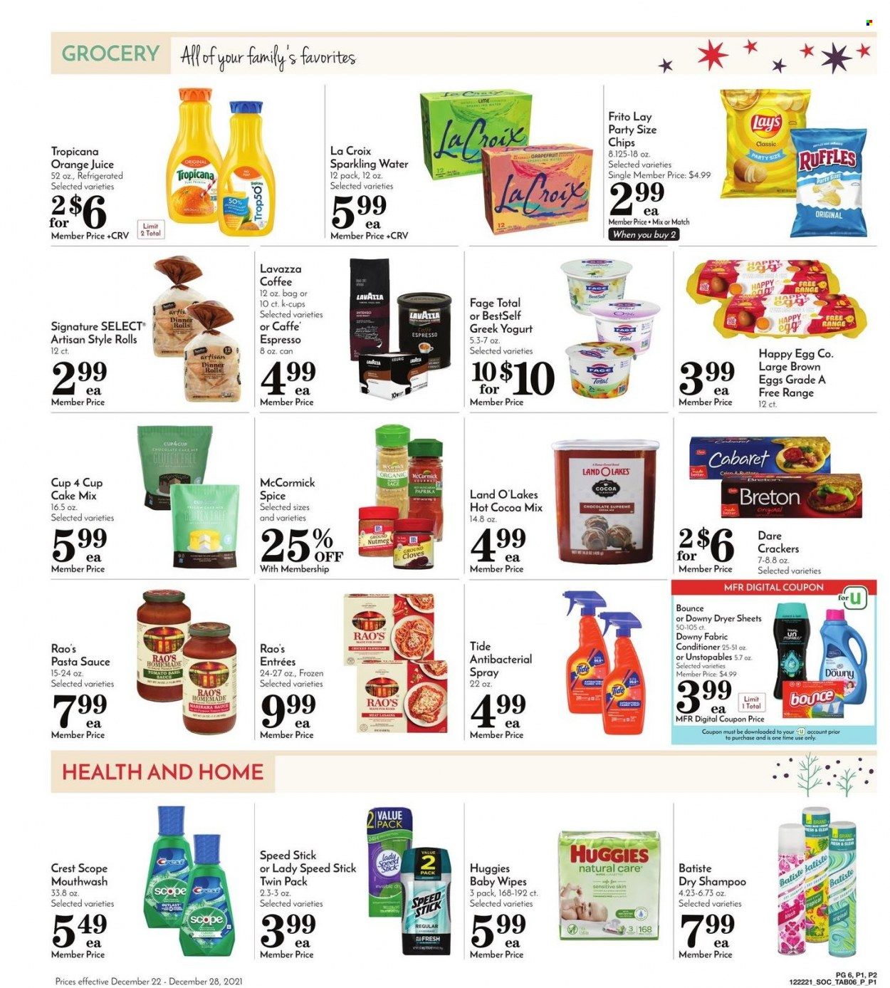 Pavilions (CA) Weekly Ad Flyer December 22 to December 29