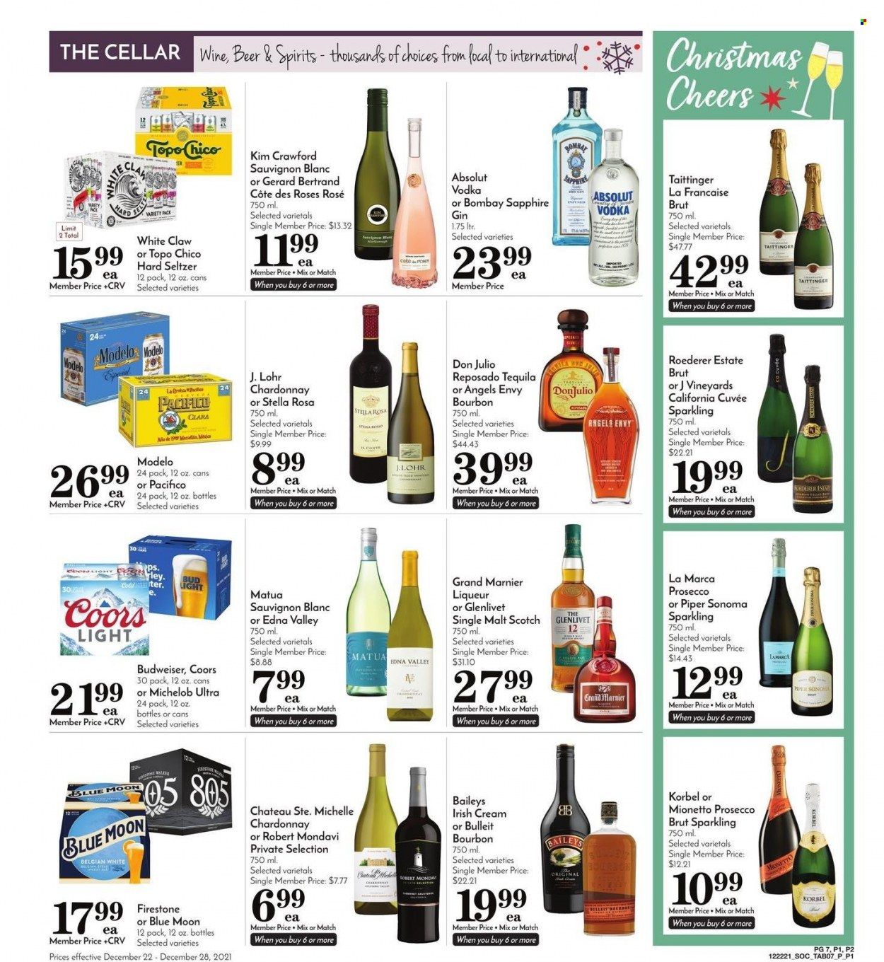 Pavilions (CA) Weekly Ad Flyer December 22 to December 29