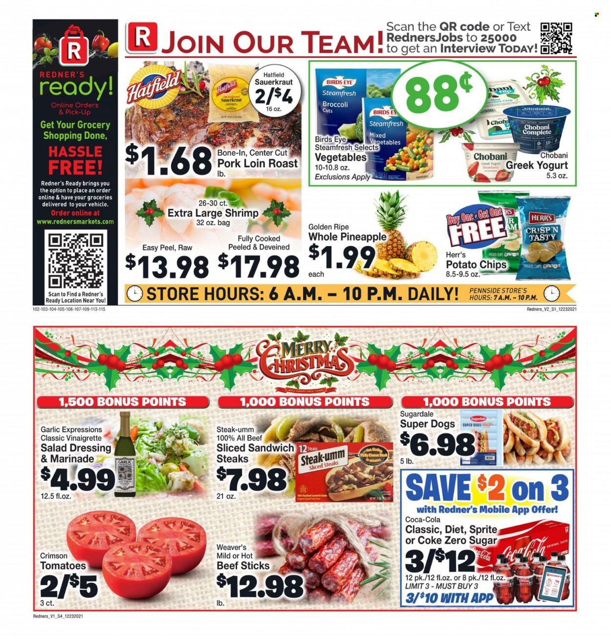 Redner's Markets (DE, MD, PA) Weekly Ad Flyer December 24 to December 31