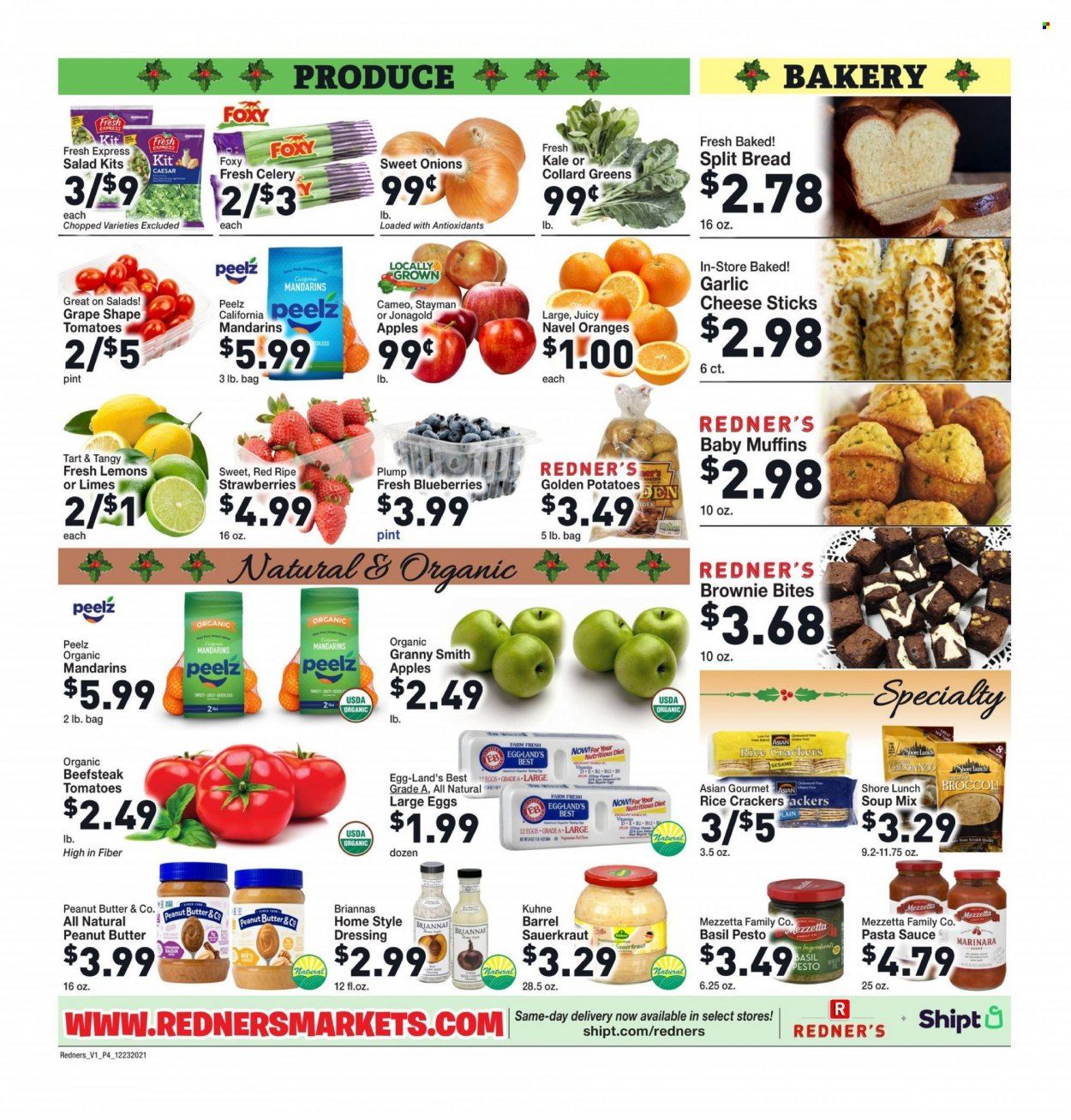 Redner's Markets (DE, MD, PA) Weekly Ad Flyer December 24 to December 31