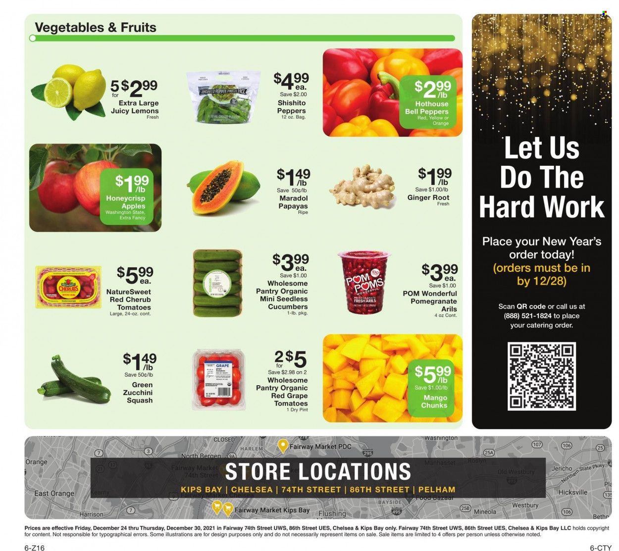 Fairway Market (CT, NJ, NY) Weekly Ad Flyer December 24 to December 31