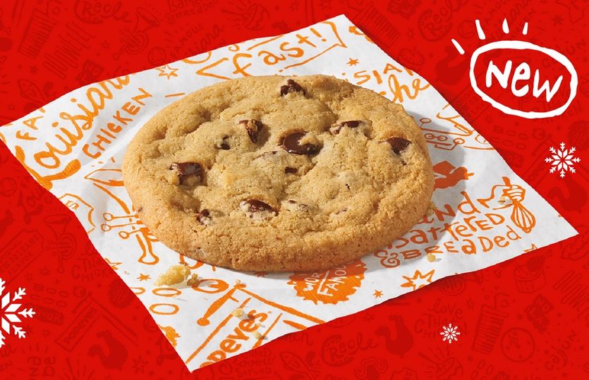 New Chocolate Chip Cookies Now Available at Popeyes Chicken New Chocolate Chip Cookies Now Available at Popeyes Chicken